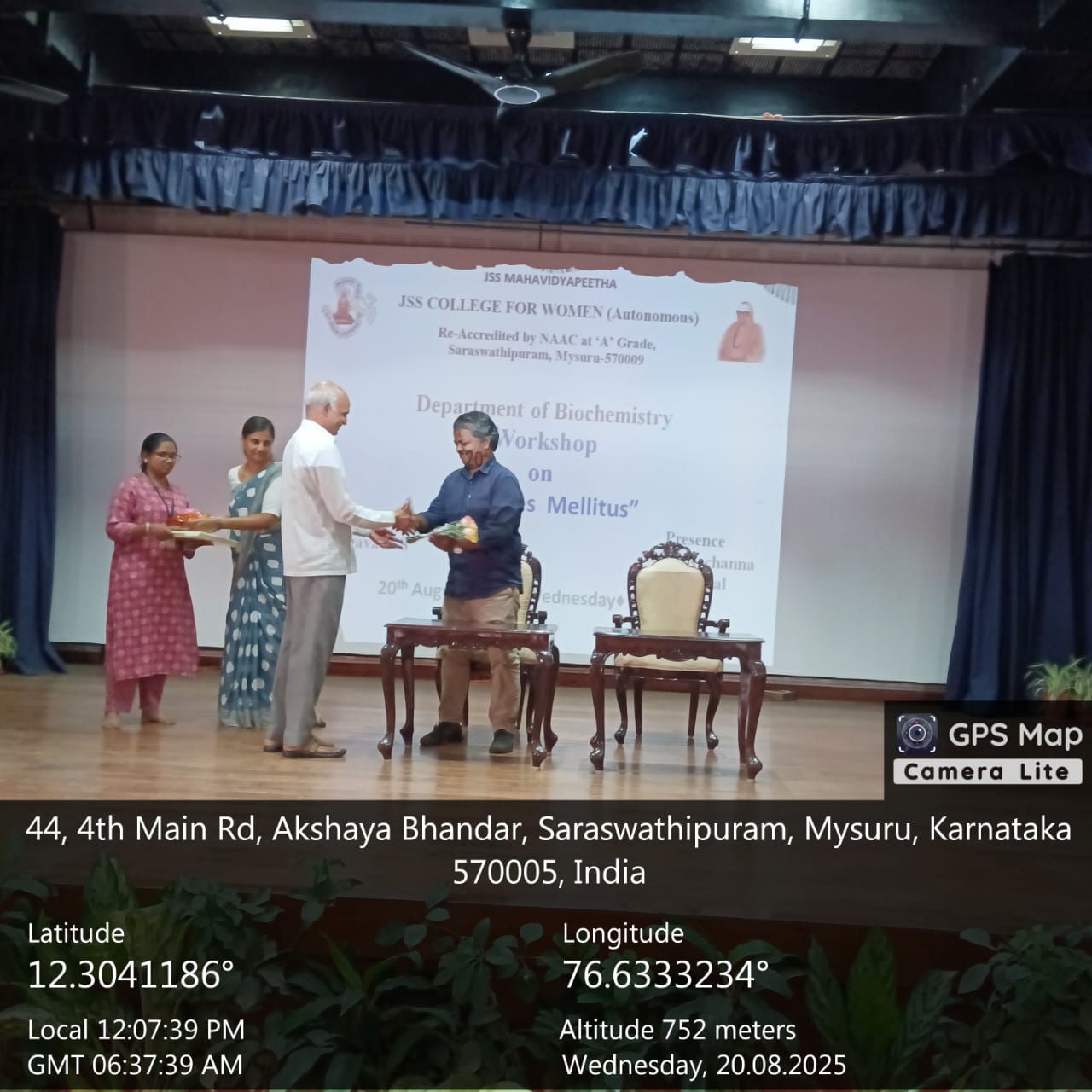 JSSCW Bio Chemistry Department, Saraswathipuram, Mysuru